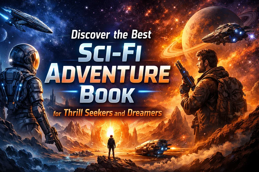 sci fi adventure book